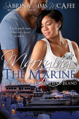 book cover for Marrying the Marine