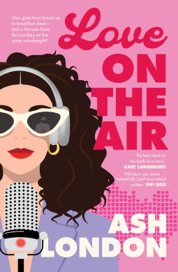 book cover for Love on the Air