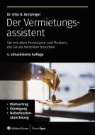 Buchcover für Der Vermietungsassistent