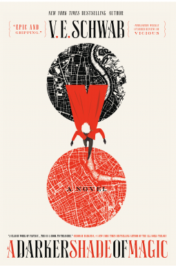 book cover for A Darker Shade of Magic