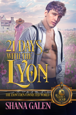 book cover for 21 Days with the Lyon