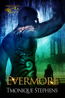 book cover for Evermore: Descendants of Ra book 3