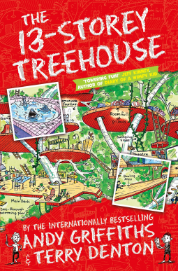 book cover for The 13-Storey Treehouse