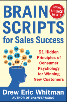 book cover for BrainScripts for Sales Success                                           