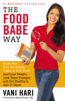 book cover for The Food Babe Way
