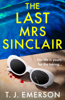 book cover for The Last Mrs Sinclair