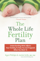 book cover for The Whole Life Fertility Plan