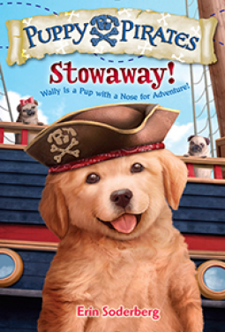 book cover for Puppy Pirates #1: Stowaway!