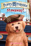 book cover for Puppy Pirates #1: Stowaway!