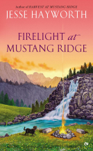 book cover for Firelight at Mustang Ridge
