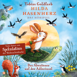 Buchcover für Hilda Hasenherz. Das Abenteuer auf der Adlerinsel (Hilda Hasenherz 2)