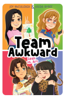 book cover for Leah vs. Art