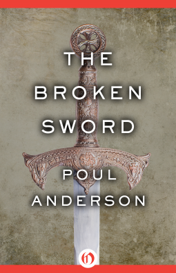 book cover for The Broken Sword