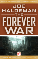 book cover for The Forever War