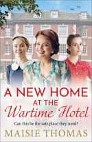 book cover for A New Home at the Wartime Hotel