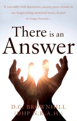 book cover for There is an Answer