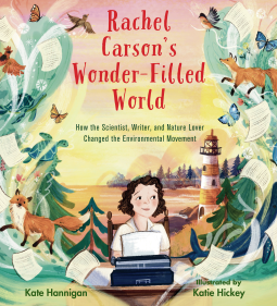 book cover for Rachel Carson's Wonder-Filled World