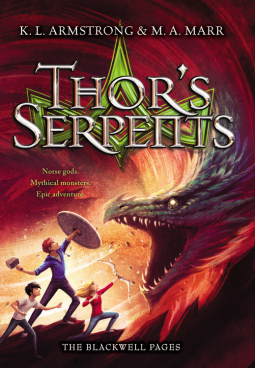 book cover for Thor's Serpents