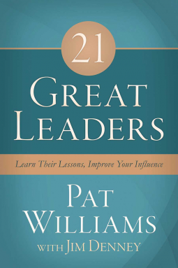 book cover for 21 Great Leaders