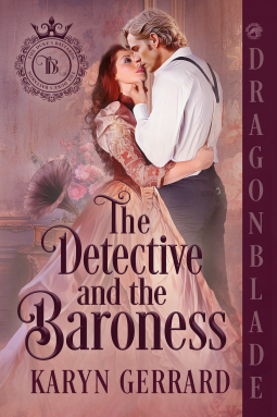 book cover for The Detective and the Baroness