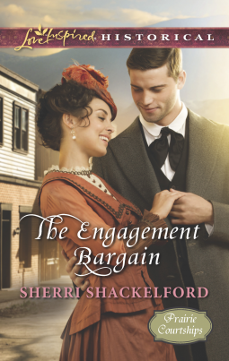 book cover for The Engagement Bargain