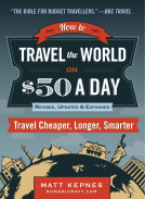 book cover for How to Travel the World on $50 a Day