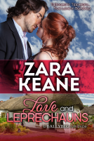 book cover for Love and Leprechauns