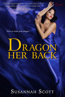 book cover for Dragon Her Back (Entangled Covet)