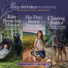 book cover for Mountain Country K-9 Unit Books 1-3