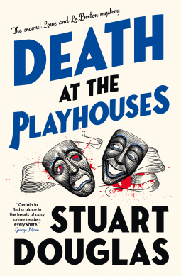 book cover for Death at the Playhouses