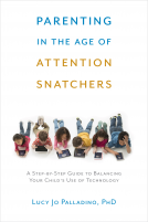 book cover for Parenting in the Age of Attention Snatchers