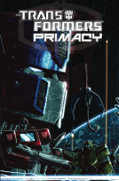 book cover for Transformers: Primacy