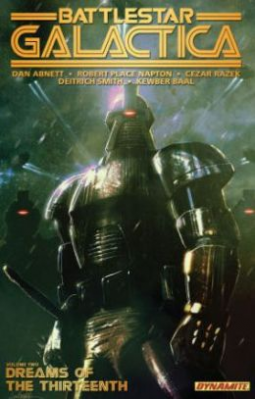 book cover for Battlestar Galactica Volume 2: The Adama Gambit