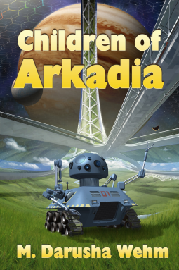 book cover for Children of Arkadia