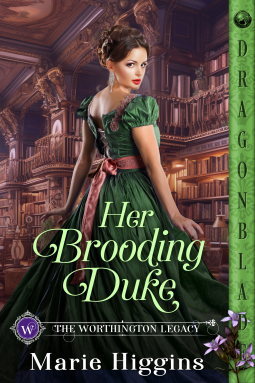 book cover for Her Brooding Duke