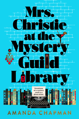 book cover for Mrs. Christie at the Mystery Guild Library