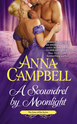 book cover for A Scoundrel by Moonlight