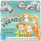book cover for Pretend Friends
