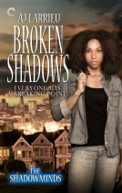 book cover for Broken Shadows