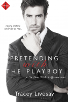 book cover for Pretending with the Playboy