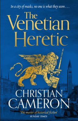 book cover for The Venetian Heretic