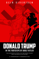 book cover for Donald Trump in the Footsteps of Adolf Hitler