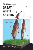 book cover for The Thing About Great White Sharks
