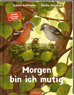 Buchcover für Morgen bin ich mutig