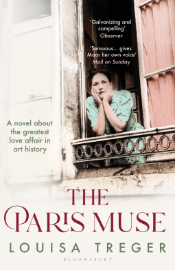book cover for The Paris Muse