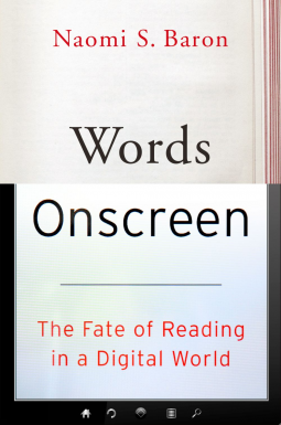 book cover for Words Onscreen