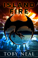 book cover for Island Fire