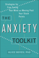 book cover for The Anxiety Toolkit