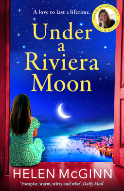 book cover for Under a Riviera Moon