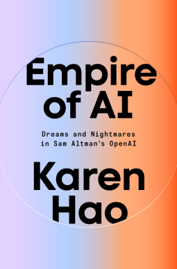 book cover for Empire of AI